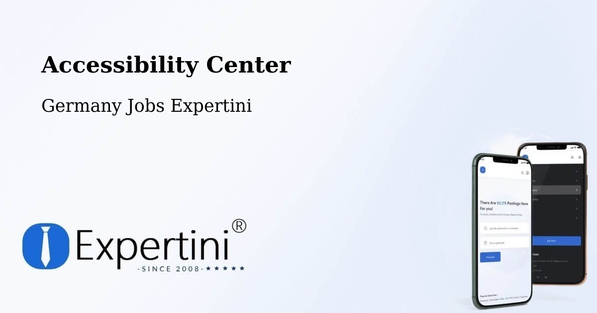 Accessibility Statement – Dommitzsch - Germany Jobs Expertini
